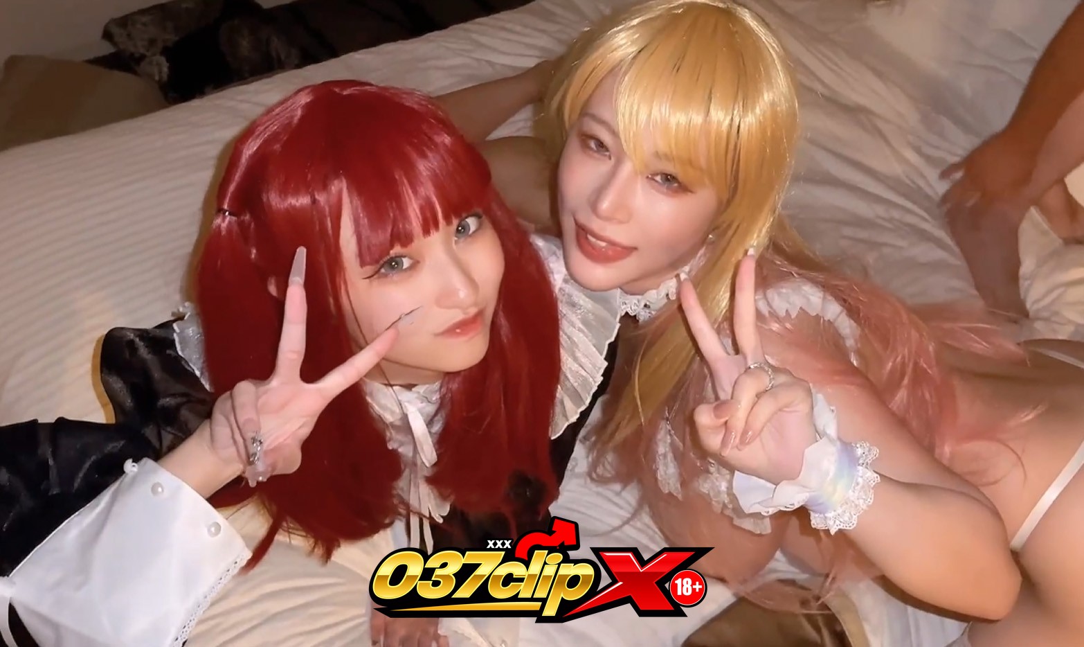 คลิปโป๊ Myfans น้อง Ycancan เเละเพื่อนสาวผมแดง มากับชุดครอสตูม โดนรุมเย็ดแลกคู่เสียวจัด เย็ดกันสลับไปมา น้ำหีเต็มไหลเยิ้ม คลิปนี้น้องดีจัดโคตรเสียว xxx